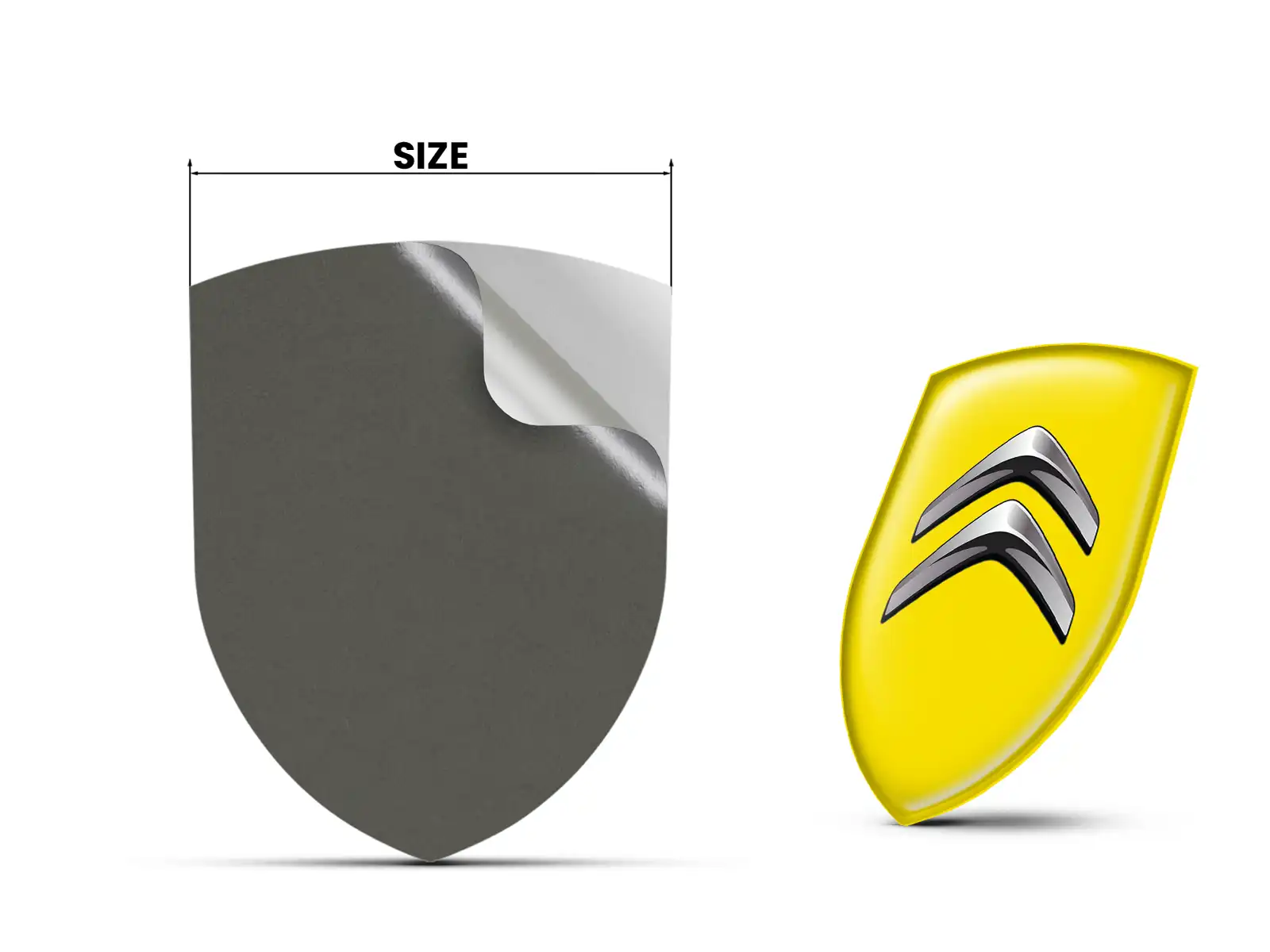 Citroen Emblèmes Silicone Auto Durables Max Sport Pro Stylés